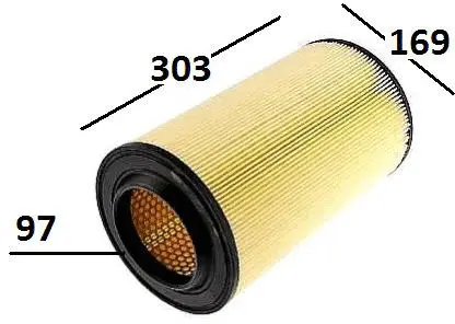 Filtre à air JS ASAKASHI A0471