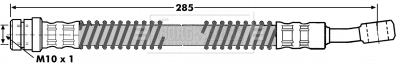Flexible de frein BORG & BECK BBH7015