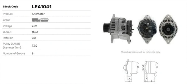 Alternateur LUSA LEA1041