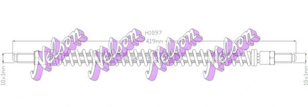 Flexible de frein KAWE H1097