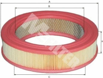 Filtre à air MFILTER A 125