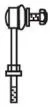 Entretoise/tige, stabilisateur FRAP F3201