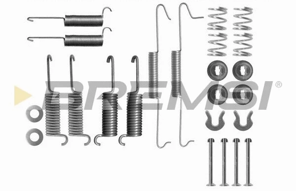 Kit d'accessoires, mâchoire de frein BREMSI SK0571