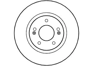 Disque de frein ABTEX BD1276V