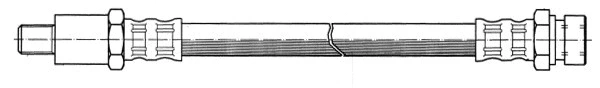 Flexible de frein CEF 510216