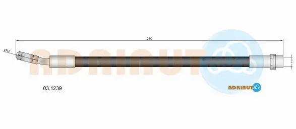 Flexible de frein ADRIAUTO 03.1239