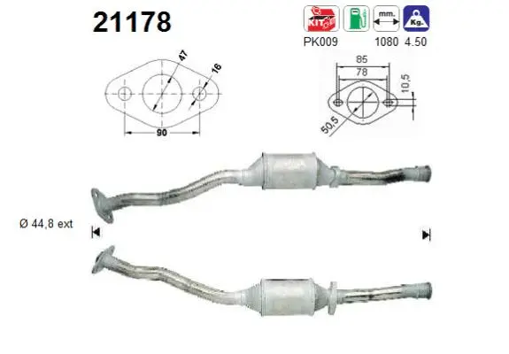 Catalyseur AS 21178