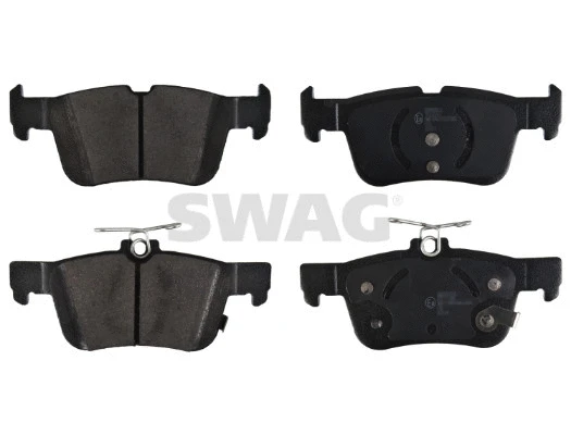 Kit de plaquettes de frein, frein à disque SWAG 33 10 6550