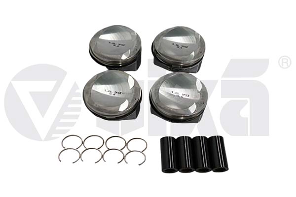 Jeu de segments de pistons vika 11071701901