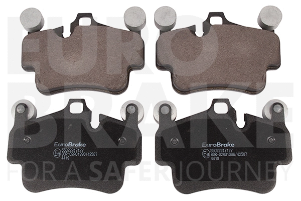 Kit de plaquettes de frein, frein à disque EUROBRAKE 55022247127