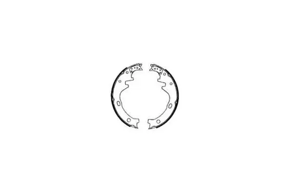Jeu de mâchoires de frein E.T.F. 09-0381