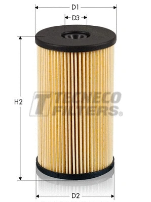 Filtre à carburant TECNECO FILTERS GS0825E