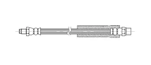 Flexible de frein Technika 29631A