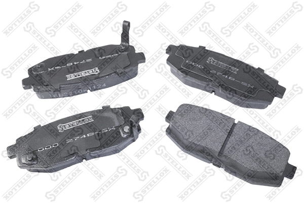Kit de plaquettes de frein, frein à disque STELLOX 000 274B-SX