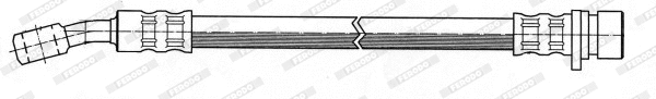 Flexible de frein FERODO FHY3089