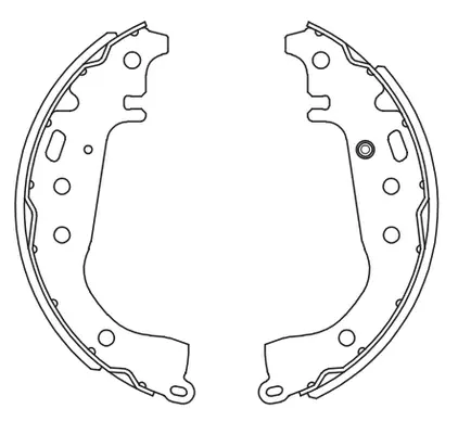 Jeu de mâchoires de frein SB BS21342
