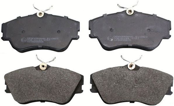 Kit de plaquettes de frein, frein à disque DENCKERMANN B110823