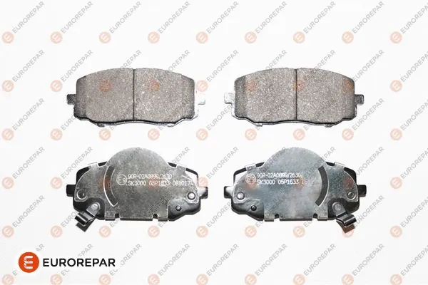 Kit de plaquettes de frein, frein à disque EUROREPAR 1675995380