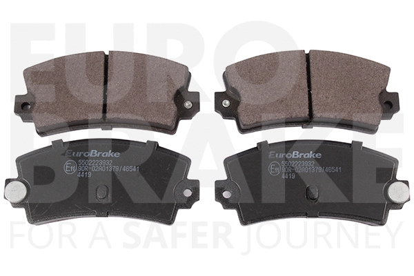 Kit de plaquettes de frein, frein à disque EUROBRAKE 5502223932