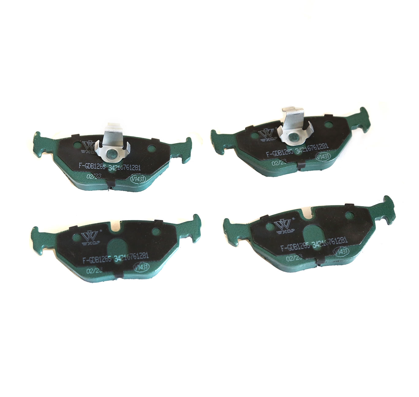 Kit de plaquettes de frein, frein à disque WXQP 240105
