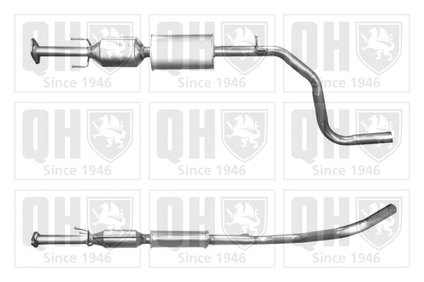 Catalyseur QUINTON HAZELL QCAT80423H