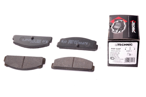 Kit de plaquettes de frein, frein à disque PROTECHNIC PRP0247