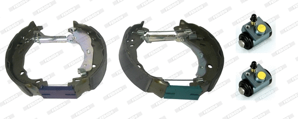 Jeu de mâchoires de frein FERODO FMK608