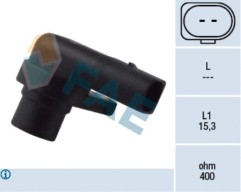 Capteur d'angle, vilebrequin FAE 79130