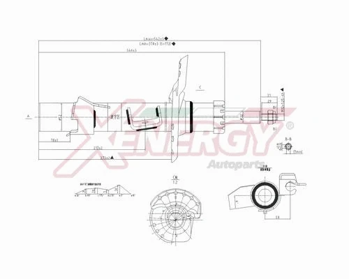 Amortisseur AP XENERGY X720339