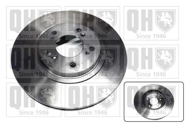 Disque de frein QUINTON HAZELL BDC5374