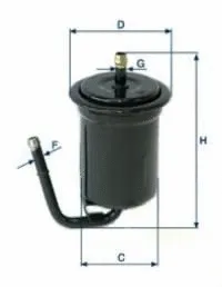 Filtre à carburant UNIFLUX FILTERS XB227