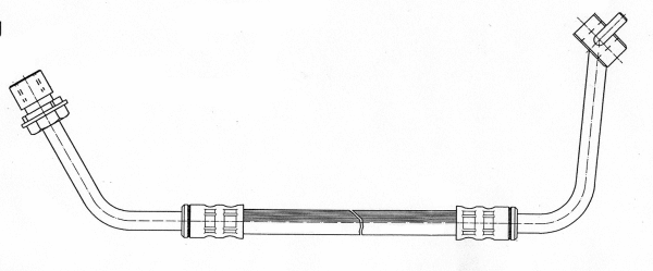 Flexible de frein CEF 510640