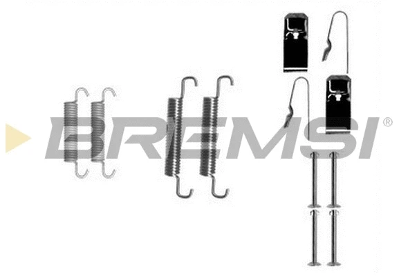 Kit d'accessoires, mâchoire de frein BREMSI SK0890