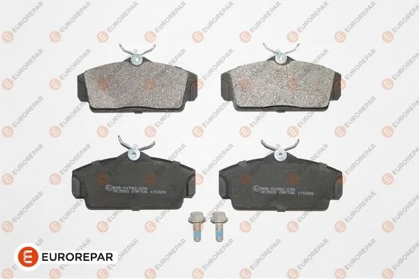 Kit de plaquettes de frein, frein à disque EUROREPAR 1617266480
