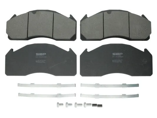Kit de plaquettes de frein, frein à disque SBP 07-P29125