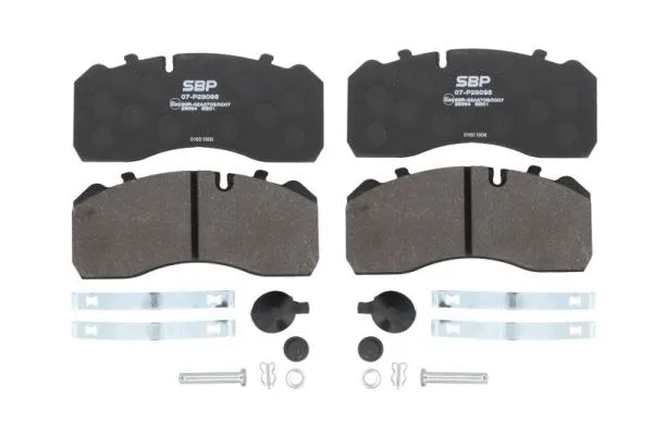 Kit de plaquettes de frein, frein à disque SBP 07-P29095