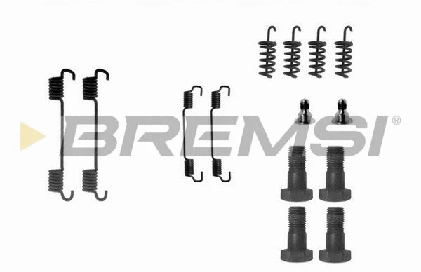 Kit d'accessoires, mâchoire de frein BREMSI SK0716