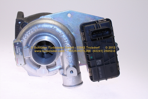 Turbocompresseur, suralimentation SCHLÜTTER TURBOLADER 172-05280