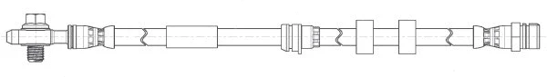 Flexible de frein CEF 515084