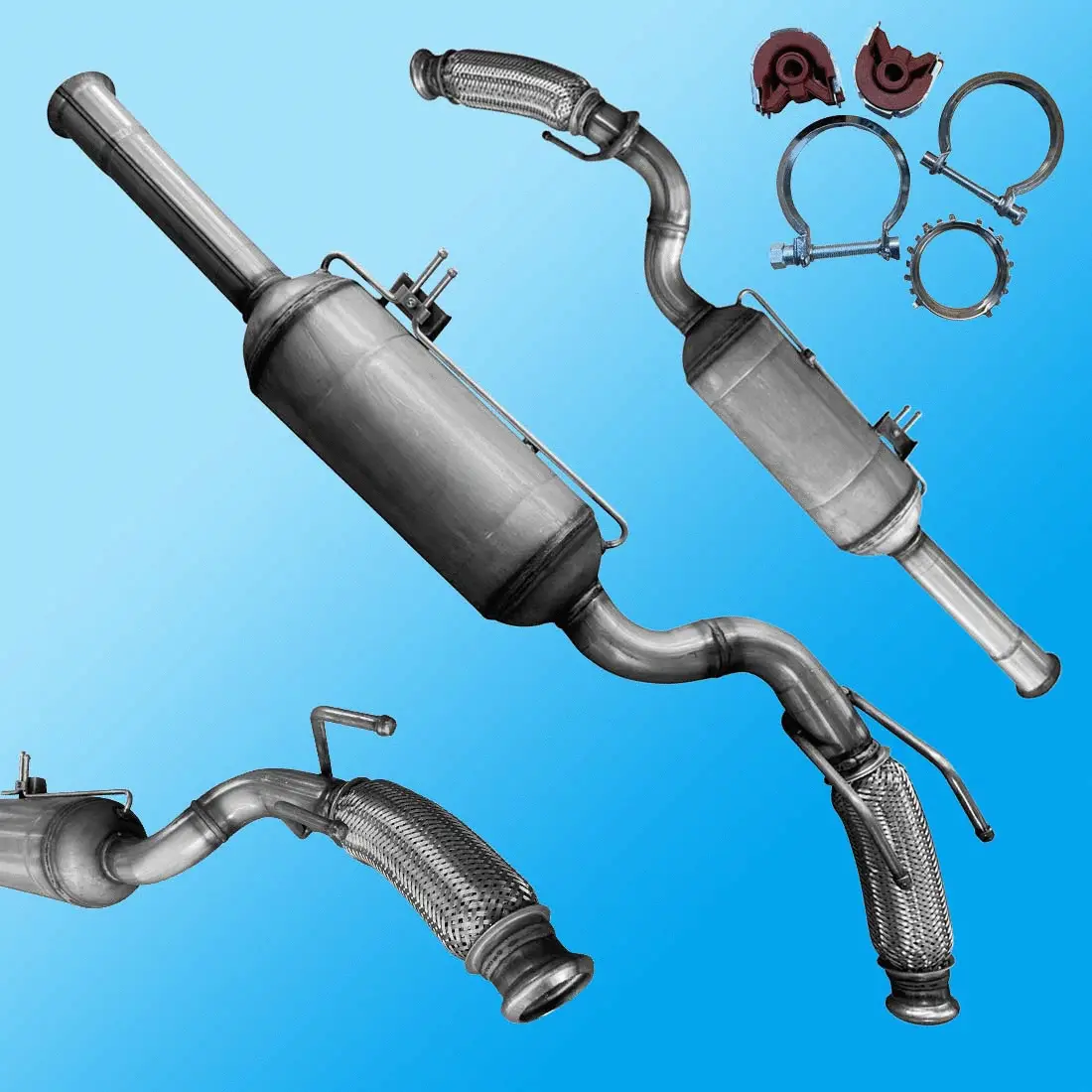 Filtre à particules / à suie, échappement ConTra Automotive GmbH 32359