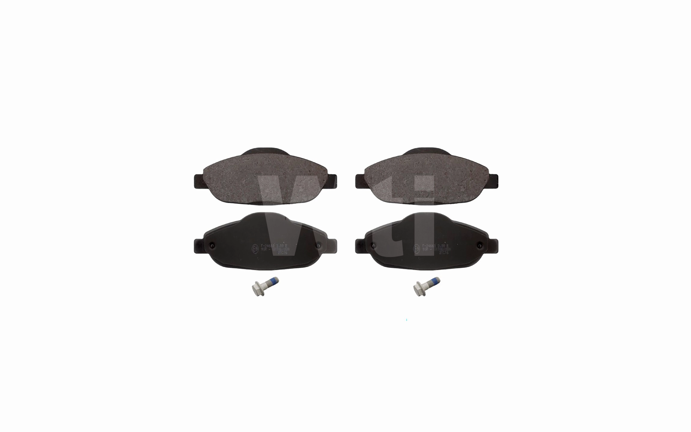Kit de plaquettes de frein, frein à disque Wti Automotive K711195