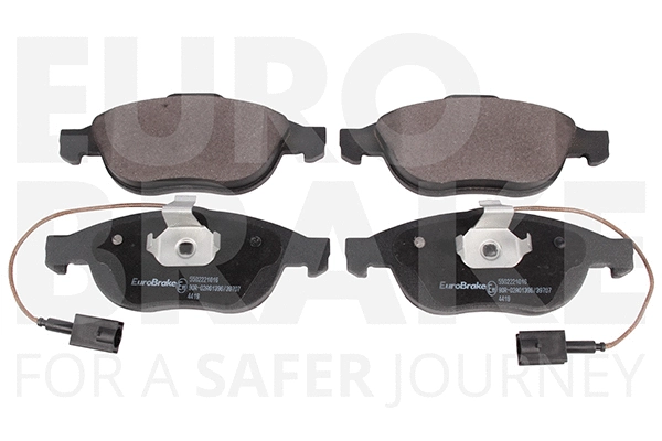 Kit de plaquettes de frein, frein à disque EUROBRAKE 5502221016