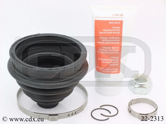 Jeu de joints-soufflets, arbre de commande CDX 22-2313