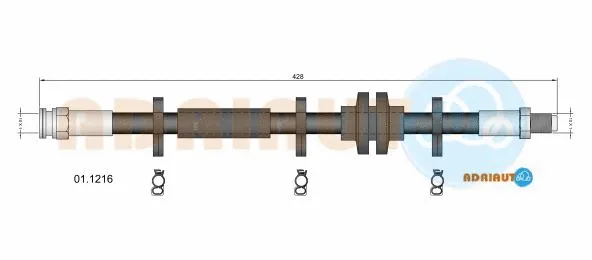 Flexible de frein ADRIAUTO 01.1216