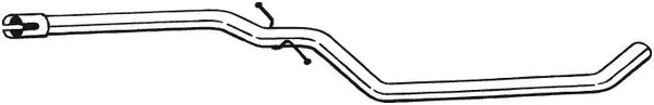 Tuyau d'échappement BOSAL 823-129