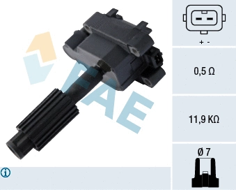 Bobine d'allumage FAE 80305