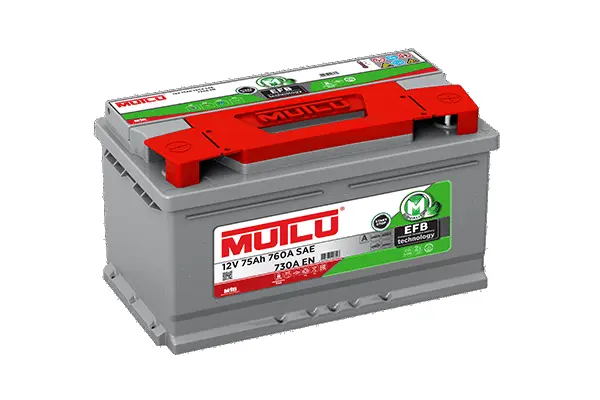 Batterie de démarrage MUTLU BATTERY EFB.LB4.75.073.A