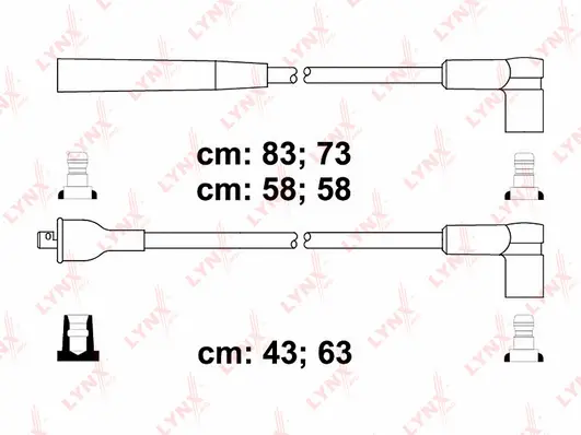 Kit de câbles d'allumage LYNXAUTO SPC3004