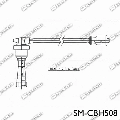 Kit de câbles d'allumage SpeedMate SM-CBH508