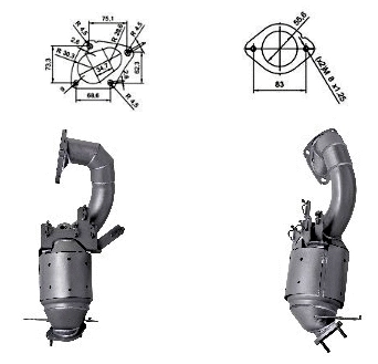 Catalyseur VEGAZ GmbH VK-316